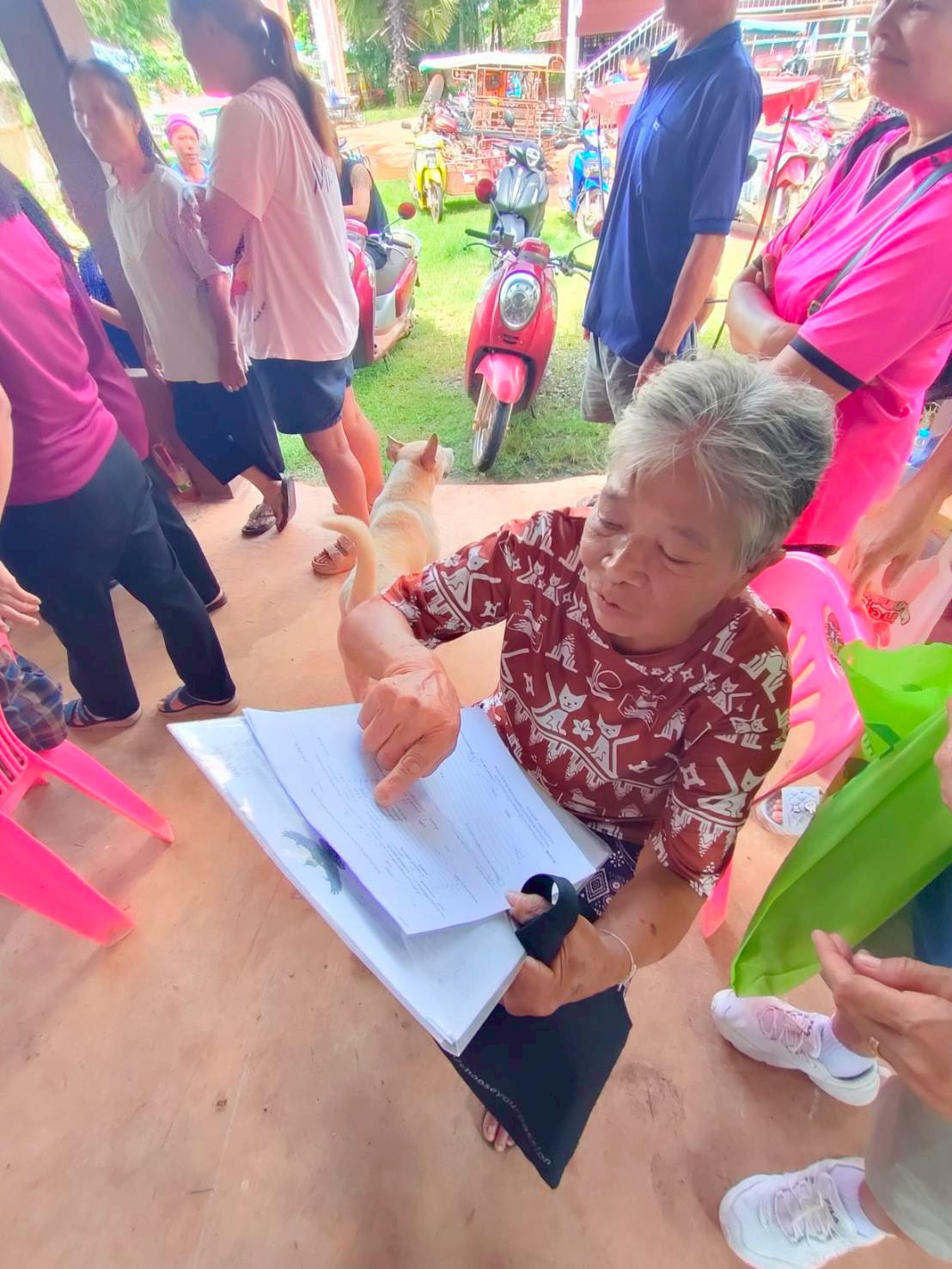 title - สำนักงานการปฏิรูปที่ดินจังหวัดบึงกาฬ ออกหน่วยรับคำร้องออกโฉนดเพื่อการเกษตร ให้แก่เกษตรกร